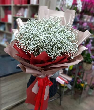 Букет цветов из: Гипсофила в Алабино