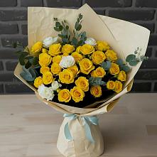 Букет цветов из:  Розы в Алабино