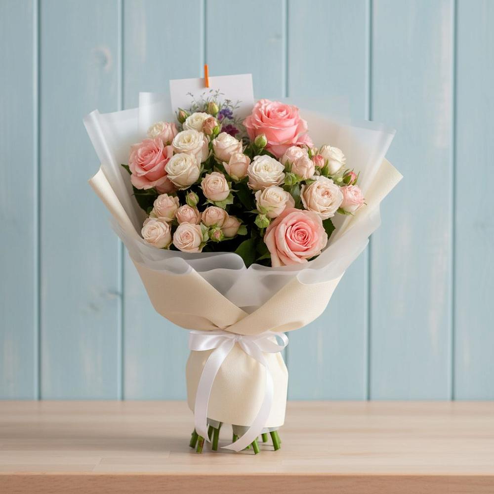 Букет цветов из: Розы в Алабино