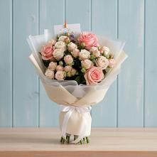 Букет цветов из:  Розы в Алабино